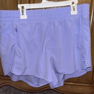 perfect condition lavender colored athleta shorts!!